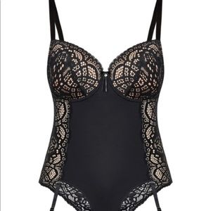 BNWT  black shaping bodysuit/lingerie